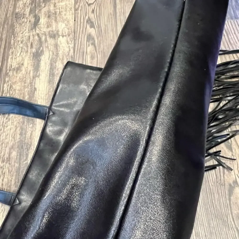 Victorias Secret black fringe